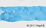 Physical Panoramic Map of the area around 25° 31' 56" S, 117° 13' 29" W