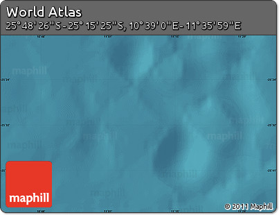 Satellite Map of the Area around 25° 31' 56" S, 11° 7' 30" E