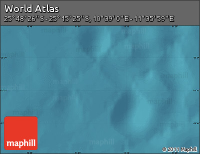 Satellite Map of the Area around 25° 31' 56" S, 11° 7' 30" E