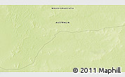 Physical 3D Map of the area around 25° 31' 56" S, 123° 19' 29" E