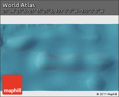 Satellite 3D Map of the Area around 25° 31' 56" S, 132° 31' 30" W