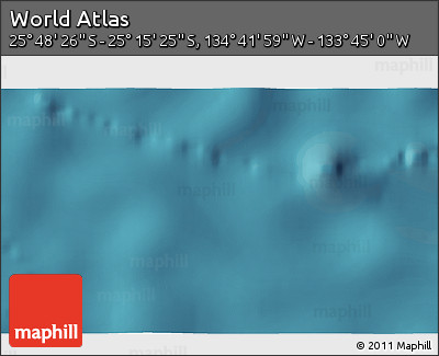 Satellite 3D Map of the Area around 25° 31' 56" S, 134° 13' 29" W
