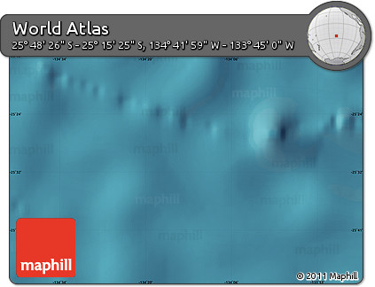 Satellite Map of the Area around 25° 31' 56" S, 134° 13' 29" W