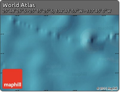 Satellite Map of the Area around 25° 31' 56" S, 134° 13' 29" W