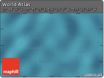 Satellite Map of the Area around 25° 31' 56" S, 135° 55' 30" W