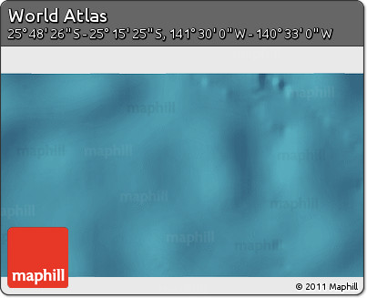Satellite 3D Map of the Area around 25° 31' 56" S, 141° 1' 30" W