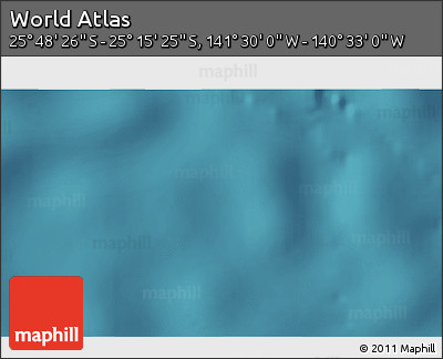Satellite 3D Map of the Area around 25° 31' 56" S, 141° 1' 30" W