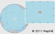 Gray Location Map of the area around 25° 31' 56" S, 142° 43' 29" W
