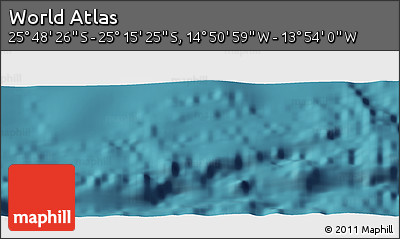Satellite Panoramic Map of the Area around 25°&nbsp;31'&nbsp;56"&nbsp;S,&nbsp;14°&nbsp;22'&nbsp;30"&nbsp;W