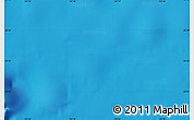 Physical Map of the area around 25° 31' 56" S, 155° 37' 30" E