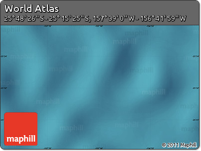 Satellite Map of the Area around 25° 31' 56" S, 157° 10' 30" W