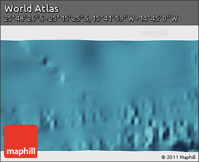 Satellite 3D Map of the Area around 25° 31' 56" S, 15° 13' 29" W