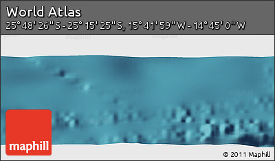 Satellite Panoramic Map of the Area around 25° 31' 56" S, 15° 13' 29" W