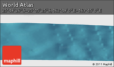 Satellite Panoramic Map of the Area around 25° 31' 56" S, 163° 16' 30" E