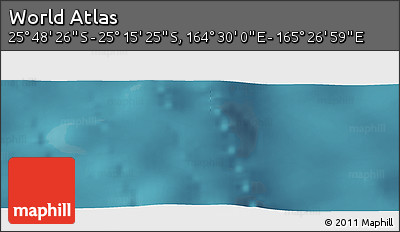 Satellite Panoramic Map of the Area around 25° 31' 56" S, 164° 58' 29" E