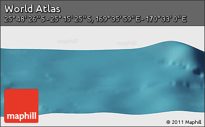 Satellite Panoramic Map of the Area around 25° 31' 56" S, 170° 4' 29" E