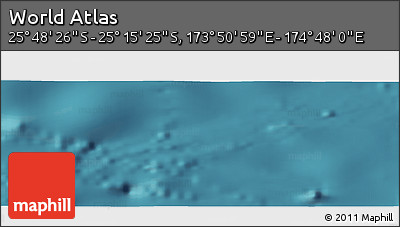 Satellite Panoramic Map of the Area around 25° 31' 56" S, 174° 19' 29" E