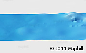Physical Panoramic Map of the area around 25° 31' 56" S, 178° 34' 29" E