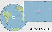 Savanna Style Location Map of the area around 25° 31' 56" S, 25° 25' 29" W