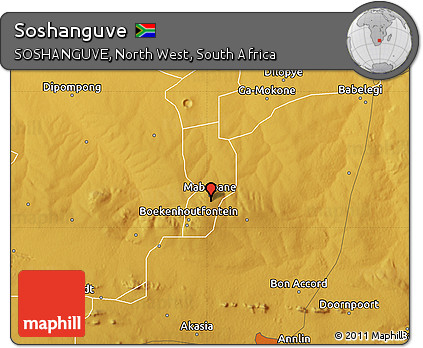 Physical Map of Soshanguve