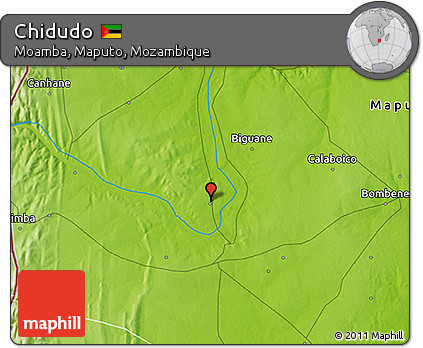 Physical 3D Map of Chidudo
