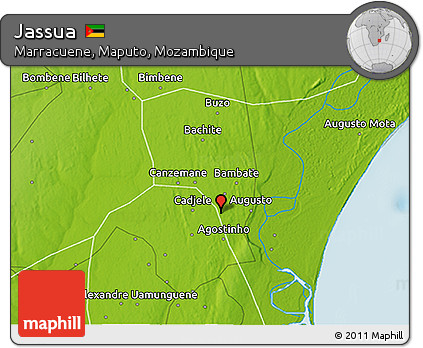 Physical 3D Map of Jassua