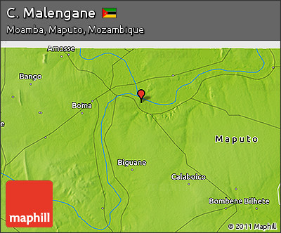 Physical 3D Map of C. Malengane