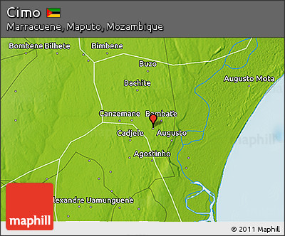 Physical 3D Map of Cimo