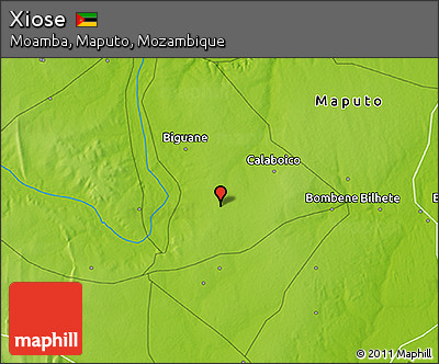 Physical 3D Map of Xiose