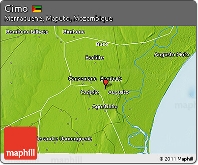 Physical 3D Map of Cimo
