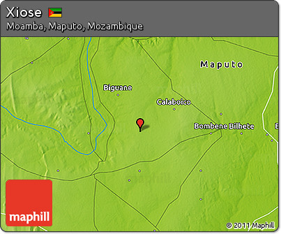 Physical 3D Map of Xiose