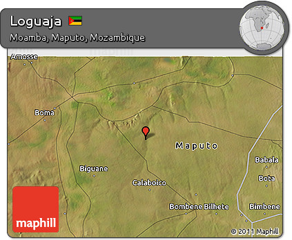Satellite 3D Map of Loguaja