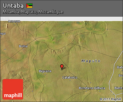 Satellite 3D Map of Untaba