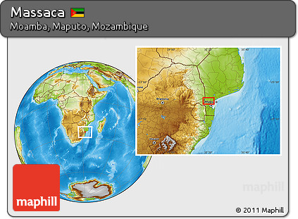 Physical Location Map of Massaca