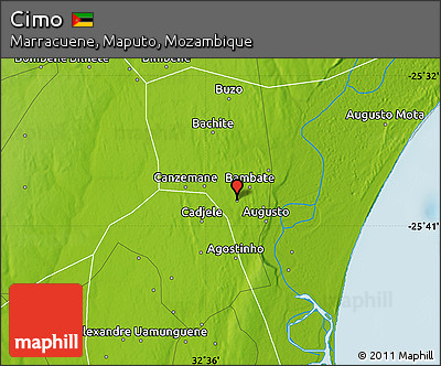 Physical Map of Cimo