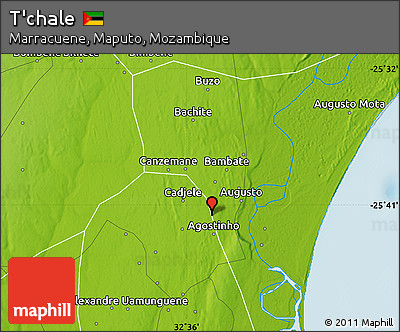 Physical Map of T'chale