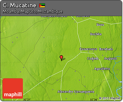 Physical Map of C. Mucatine
