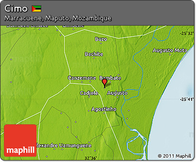 Physical Map of Cimo