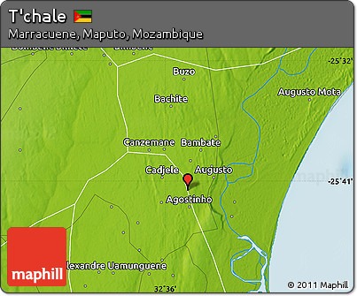 Physical Map of T'chale