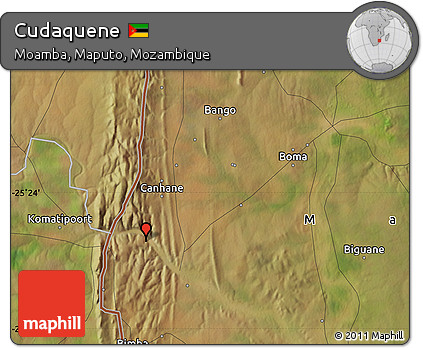 Satellite Map of Cudaquene
