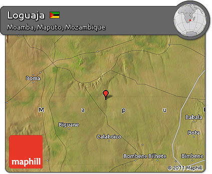 Satellite Map of Loguaja