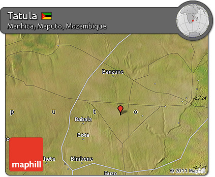 Satellite Map of Tatula