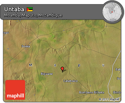 Satellite Map of Untaba