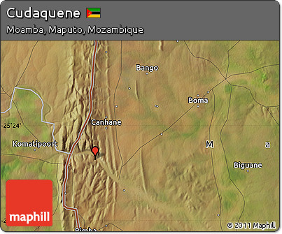 Satellite Map of Cudaquene