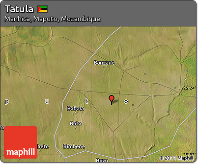 Satellite Map of Tatula