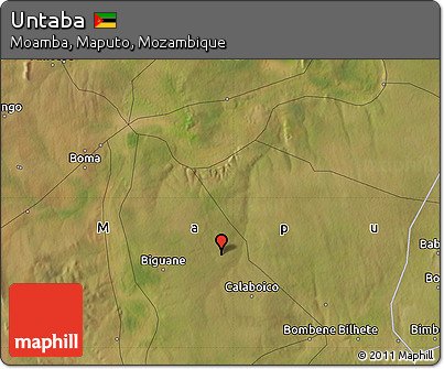Satellite Map of Untaba
