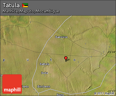 Satellite Map of Tatula