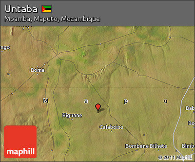 Satellite Map of Untaba