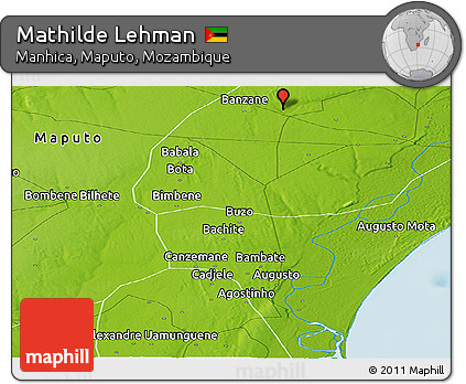 Physical Panoramic Map of Mathilde Lehman