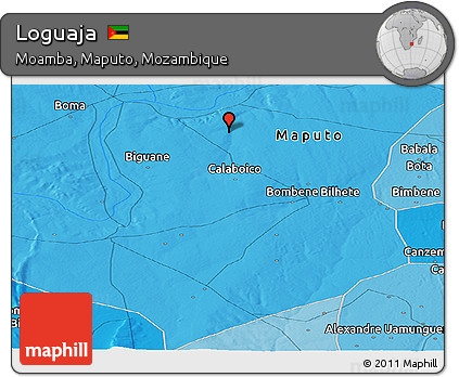 Political Panoramic Map of Loguaja